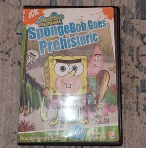 Vintage SpongeBob SquarePants: SpongeBob Goes Prehistoric DVD